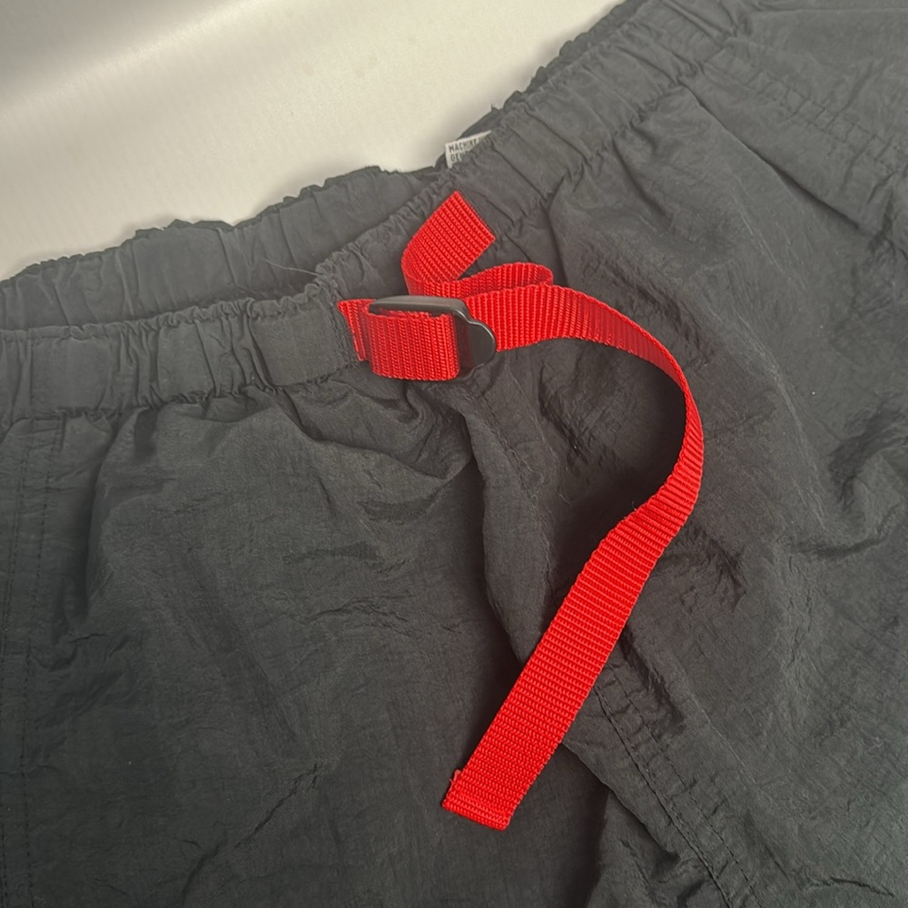 Vintage Marlboro Adventure Team Shorts 90s Black Swim Trunks Lined Made in Korea - Picture 7 of 9